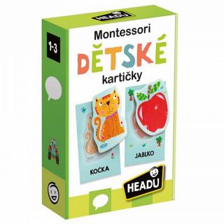 Headu | Montessori: Dětské kartičky (CS)