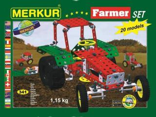 Merkur | Farmer Set - 341 dílů, 20 modelů
