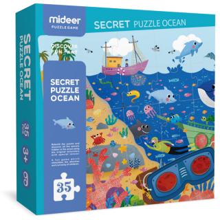 MiDeer Detektivní puzzle - Oceán -35 dílků
