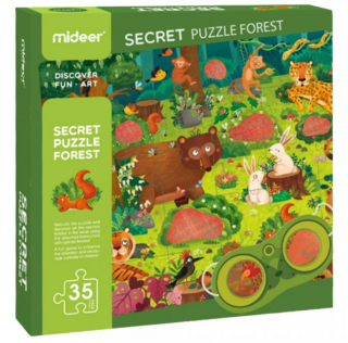 Mideer | Detektivní puzzle - Tajemný les