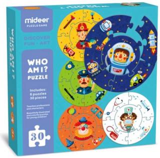 MiDeer Dětské puzzle Kdo jsem? 30 dílků