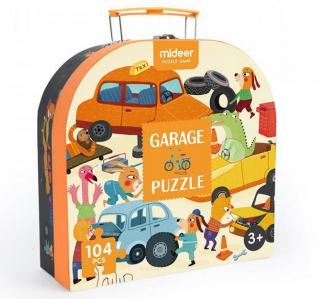 MiDeer | Puzzle v kufříku Moje garáž