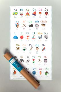 Poketo | Plakát Česká abeceda
