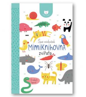 Šest miniknížek v kazetě - Mimiknihovna Zvířata