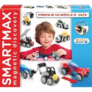 SmartMax | Magnetická stavebnice Mix vozidel (25 dílů)