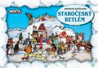 Staročeský betlém - vystřihovánka