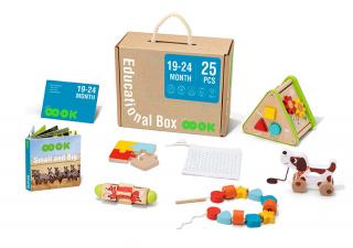Tooky Toy | Edukační box Maxi 6 ks - 19-24 měsíců