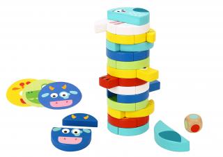 Tooky Toy | První jenga Zvířátka