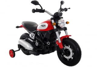 Dětská elektrická motorka Shadow červená