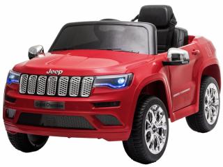 Dětské elektrické autíčko Jeep Grand Cherokee červené