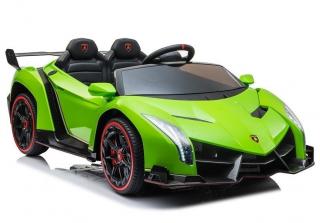 Dětské elektrické autíčko Lamborghini Veneno zelené