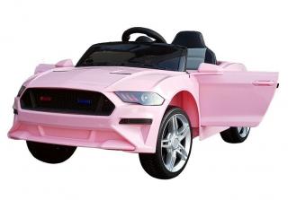 Dětské elektrické autíčko Mustang GT růžové