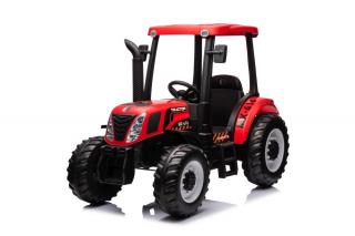 Dětský elektrický traktor Strong 24V | 400W červený