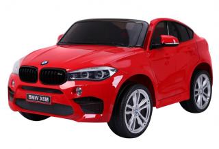 Elektrické autíčko BMW X6 M, 2 místné červené