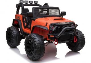 Elektrické autíčko Jeep Brothers oranžové
