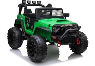 Elektrické autíčko Jeep Brothers zelené
