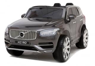 Elektrické autíčko Volvo XC90 2,4 GHz DO klíč dvoumístné, LAK stříbrné