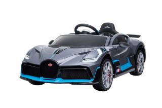Elektrické auto Bugatti Divo šedé