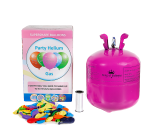 Helium sada narozeninová párty Velká + 50 balónků