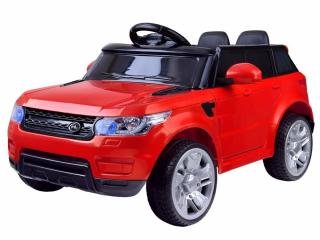HračkyZaDobréKačky Elektrické autíčko Range Rover červené EVA