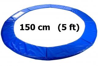 Kryt pružin na trampolínu 150 cm (5 ft) Modrý