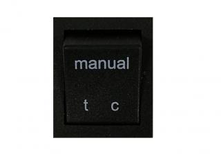Spínač na manual / dálkového ovládání ovladačem pro elektrická vozítka