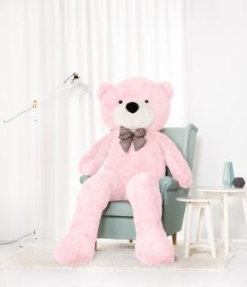 Velký plyšový medvěd Classico 190 cm růžový
