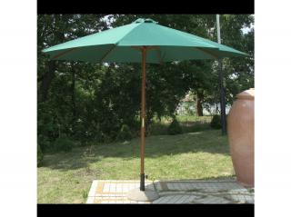 Zahradní slunečník Poly 3 m PATIO zelený