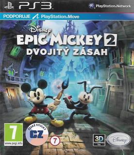 DISNEY EPIC MICKEY 2 - DVOJITÝ ZÁSAH (PS3 - BAZAR)