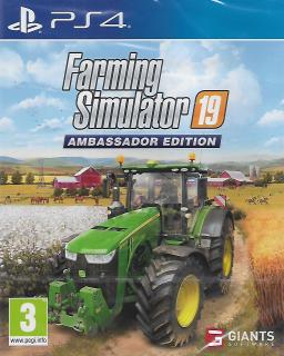 FARMING SIMULATOR 19 - AMBASSADOR EDITION (PS4 - NOVÁ)