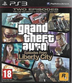 GTA 4 / GRAND THEFT AUTO - EPISODES FROM LIBERTY CITY (PS3 - bazar)