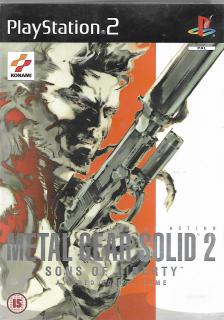 METAL GEAR SOLID 2 - SONS OF LIBERTY (PS2 - bazar)