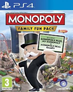 MONOPOLY - FAMILY FUN PACK (PS4 - bazar)