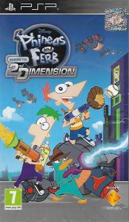 PHINEAS AND FERB - ACROSS THE 2ND DIMENSION (PSP - BAZAR)