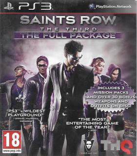 SAINTS ROW THE THIRD - THE FULL PACKAGE (PS3 - bazar)