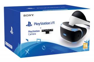 SONY PLAYSTATION VR V1 + KAMERA V1 + 2x PLAYSTATION MOVE (PS4 - BAZAR, ZÁRUKA 6 MĚSÍCŮ)