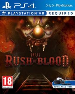 UNTIL DAWN - RUSH OF BLOOD (PS4 - bazar)