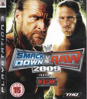 WWE SMACKDOWN VS RAW 2009 (PS3 - bazar)