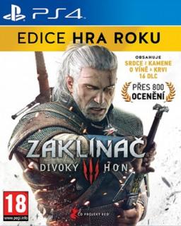 ZAKLÍNAČ 3 DIVOKÝ HON - EDICE HRA ROKU (PS4 - nová)