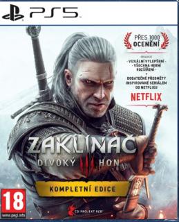 ZAKLÍNAČ 3 DIVOKÝ HON - KOMPLETNÍ EDICE (PS5 - NOVÁ)