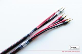 BABEXaudio - Young BI-WIRE Délky kabelů: 2.5metru