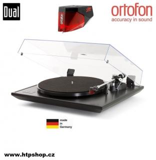DUAL CS 800 + Ortofon 2M RED + vinyl  ++ referenční vinyl STS Digital v ceně ++ Barevné provedení: aluminium black - černá
