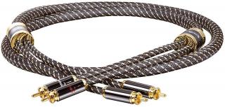 Dynavox Black Line Stereo-Cinchkabel Délky kabelů: 1,5 m