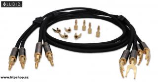 Ludic - Hera Loudspeaker Cable set Délky kabelů: 2x2,0m