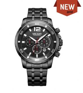 Megir CHRONOGRAPH 2068 Black