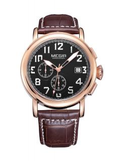 Megir CHRONOGRAPH ML2031GREBN-1N0  ++ Gold Luxury ++