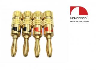Nakamichi - Banana Plugs N0534 Gold