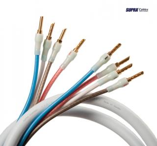 SUPRA Quadrax 4x2.0 Bi-amp CombiCon Délky kabelů: 2x2,0m