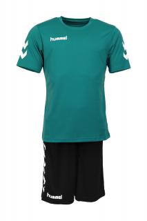 HUMMEL 204997-Set CORE SMU SR.2019 barva: 5182-zelená cadmium, Velikost: L