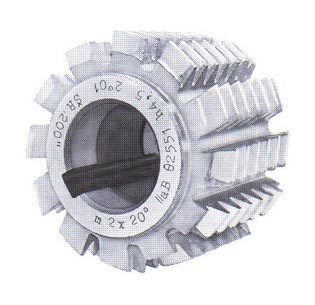 ČSN22 2551 odvalovací fréza HSS m1,25x20` II.aB (ČSN22 2551 odvalovací fréza HSS m1,25x20` II.aB)